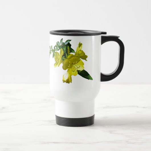 Mug De Voyage Éléments de coordination primmrose Sundrops (Droite)