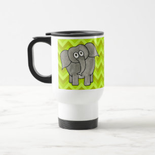 Mug De Voyage Éléphant