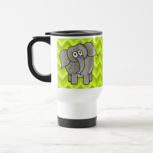 Mug De Voyage Éléphant (Gauche)