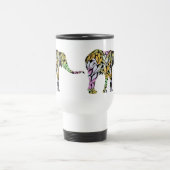 Mug De Voyage Eléphant coloré (Centre)