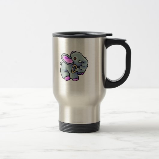 Mug De Voyage Éléphant de bébé (Droit)