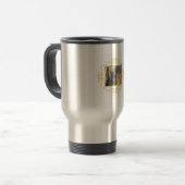 Mug De Voyage Eléphant encadré (Devant gauche)