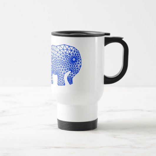 Mug De Voyage Éléphant fini (Droite)