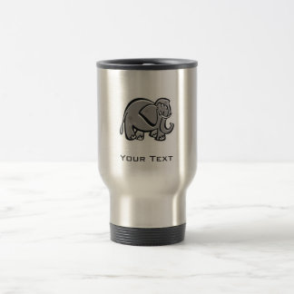 Mug De Voyage Éléphant mignon ; Cool