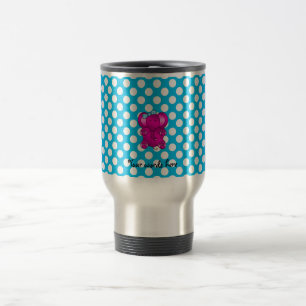 Mug De Voyage Éléphant rose mignon