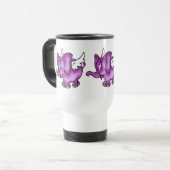 Mug De Voyage Eléphant volant (Devant gauche)
