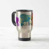 Mug De Voyage Elephants (Devant gauche)