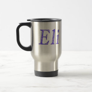 Mug De Voyage Eli, Nom, Logo,