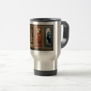 Mug De Voyage Élisabeth Sonrel Art Nouveau Maiden Bird Series