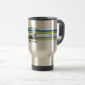Mug De Voyage ELK HOG - Bandes d'équipe (Devant droit)