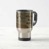 Mug De Voyage Elk taureau E8 en velours (Devant droit)