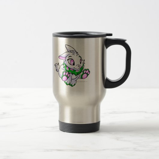Mug De Voyage Emballage de Cybunny vert (Droit)