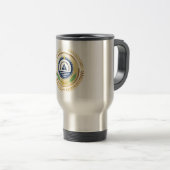 Mug De Voyage Emblème national du Cabo Verde (Devant droit)