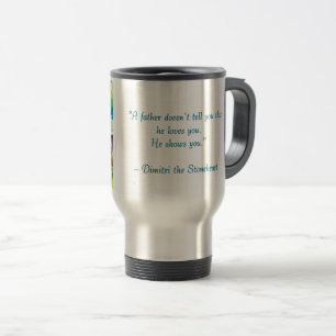Mug De Voyage Embrasse chaude - Chibi père & enfant Voyage Mug