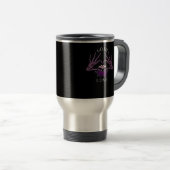 Mug De Voyage Embrassez Goth Skeleton Heart (Devant droit)