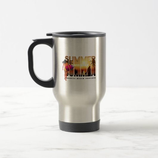 Mug De Voyage Embrassez l'été | (Gauche)