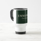 Mug De Voyage EMMANUEL | Matthieu 1:23 | Noël (Devant gauche)