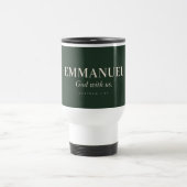 Mug De Voyage EMMANUEL | Matthieu 1:23 | Noël (Centre)