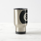 Mug De Voyage Emoji Twitter - Eight ball Pool (Centre)