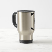 Mug De Voyage émoticône huit balles (Devant gauche)