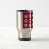 Mug De Voyage émoticône violette (Centre)