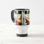 Mug De Voyage Émotionnel pour motiver, logique pour justifier (Devant gauche)