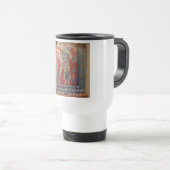 Mug De Voyage Empire Tolèque Graphique & Proverbe Célèbre (Devant droit)