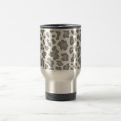 Mug De Voyage Empreinte de léopard blanc et gris (Centre)