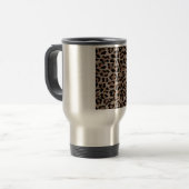 Mug De Voyage empreinte de léopard cheetah (Devant gauche)