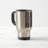 Mug De Voyage empreinte de léopard rose (Devant gauche)