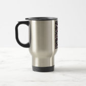 Mug De Voyage empreinte de léopard rose (Gauche)