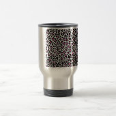 Mug De Voyage empreinte de léopard rose (Centre)