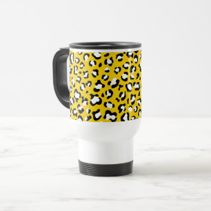 Mug De Voyage Empreinte de léopard, Spots de léopard, Leopard Ja