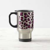 Mug De Voyage Empreinte de léopard violet (Gauche)