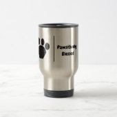 Mug De Voyage Empreinte de patte animal de compagnie géant (Centre)