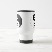 Mug De Voyage Empreinte de patte de Ying Yang (Centre)