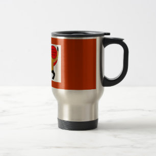 Mug De Voyage Empreintes à mâchoires ferreuses