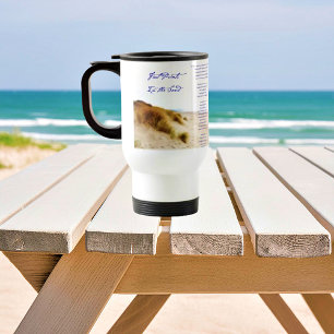 Mug De Voyage empreintes dans le sable