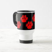 Mug De Voyage Empreintes de pattes (Devant gauche)