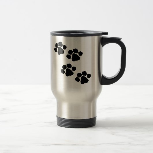 Mug De Voyage Empreintes de pattes (Droit)