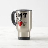 Mug De Voyage EMT pendant la vie (Devant gauche)