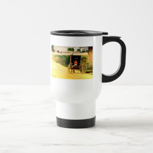 Mug De Voyage En bas de la route (Droite)