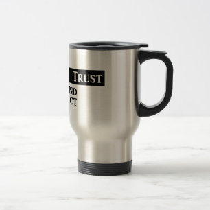 Mug De Voyage 'En brouillard nous faisons confiance" - à la