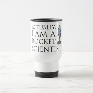 Mug De Voyage En fait, je suis un scientifique de fusée