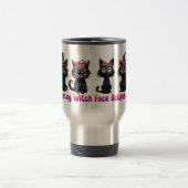 Mug De Voyage Enchanter le groupe de chats d'Halloween (Centre)