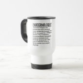 Mug De Voyage Endocrinologue (Devant gauche)
