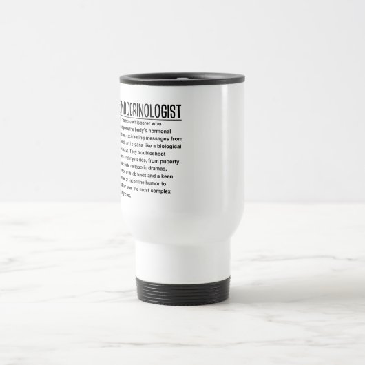 Mug De Voyage Endocrinologue (Centre)