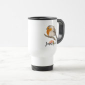 Mug De Voyage English Robin Bird (Devant droit)