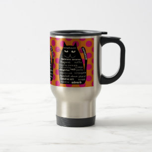 Mug De Voyage Enseignant Anglais Grammar Chat Voyage Mug