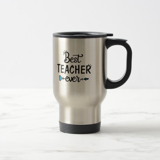Mug De Voyage ENSEIGNANT - Meilleur jamais (Droit)